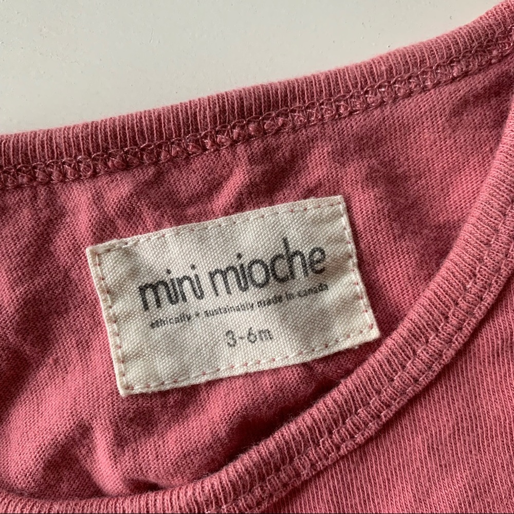Mini Mioche Raspberry Pink Onesie Dress - Picture 2 of 3